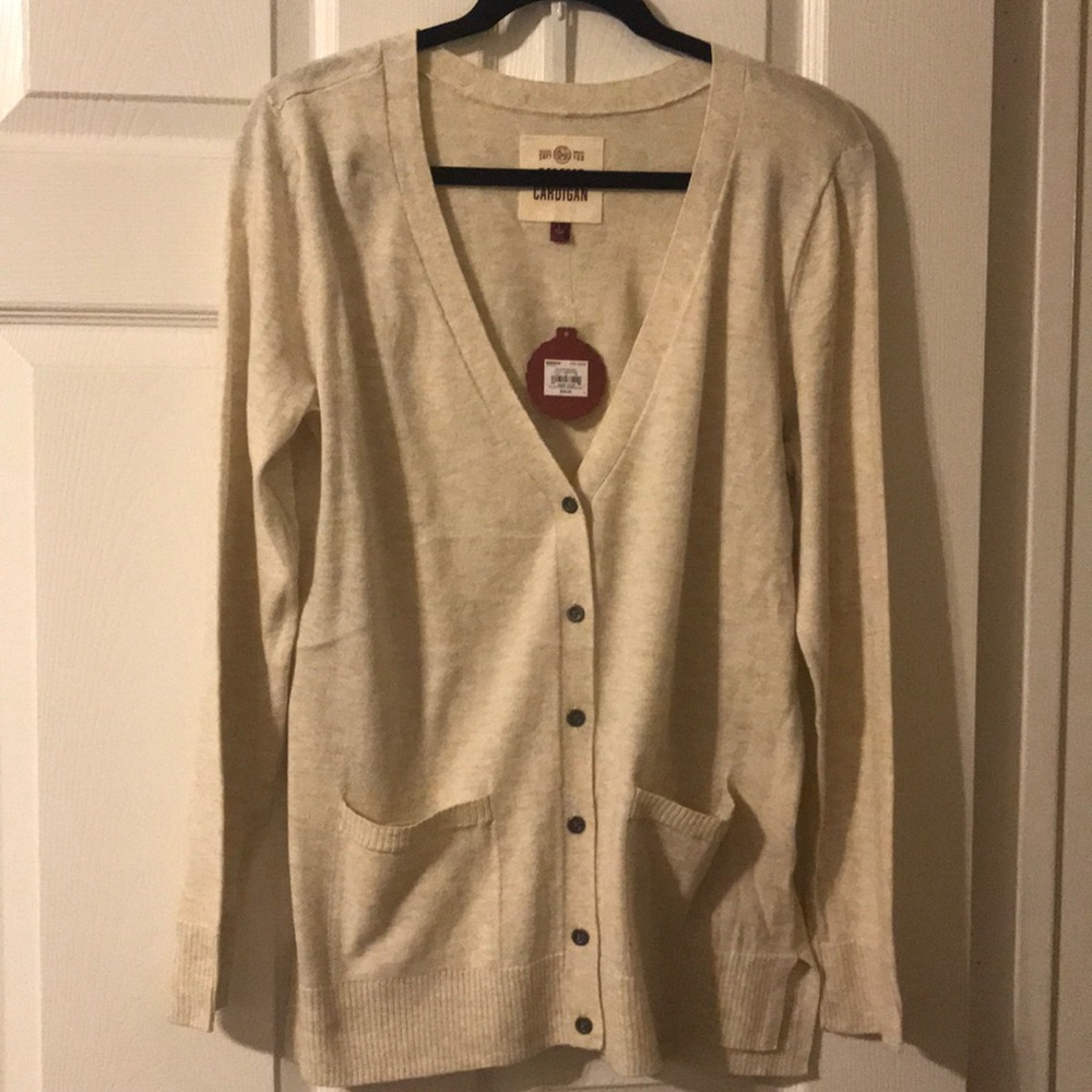 Tan Cardigan